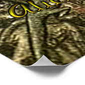 アリスインテキサス州ホールデムトランプのポーカーポスター ポスター (角)