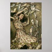 アリスインテキサス州ホールデムトランプのポーカーポスター ポスター (正面)