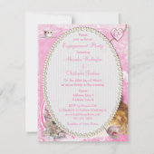 アリスインワお洒落ンダーランド婚約パーティ 招待状 (裏面)