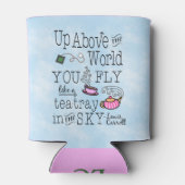 アリスインワンダーランドお洒落タイポグラフィモノグラム 缶クーラー (裏面)