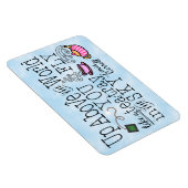 アリスインワンダーランドお洒落ティーキャロール引用文 マグネット (右側)