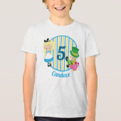 アリスインワンダーランドかわいいカスタム誕生日 トライブレンドＴシャツ (正面)