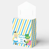 アリスインワンダーランドかわいい子供の誕生日パーティー フェイバーボックス (オープン)