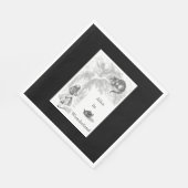 アリスインワンダーランドをテーマにしたパーティー紙ナプキンス スタンダードランチョンナプキン (角)