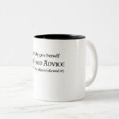 アリスインワンダーランドアドバイス ツートーンマグカップ (正面右)