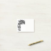 アリスインワンダーランドイラストレーションチェシャーキャット ポストイット (デスク上)