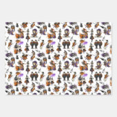 アリスインワンダーランドウィッチウサギ不機嫌帽子屋 ラッピングペーパーシート (正面)