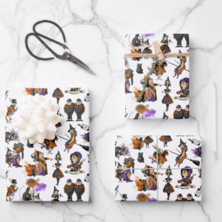 アリスインワンダーランドウィッチウサギ不機嫌帽子屋 ラッピングペーパーシート