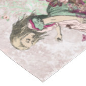 アリスインワンダーランドエレガント赤面ピンクティーパーティー テーブルクロス (アングル)