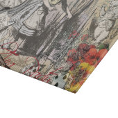 アリスインワンダーランドカーテンクラシックアート カッティングボード (角)