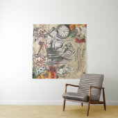 アリスインワンダーランドカーテンクラシックアート タペストリー (インサイチュ(横))