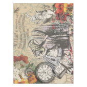 アリスインワンダーランドカーテンクラシックアート テーブルクロス (正面)