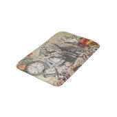 アリスインワンダーランドカーテンクラシックアート バスマット (アングル)