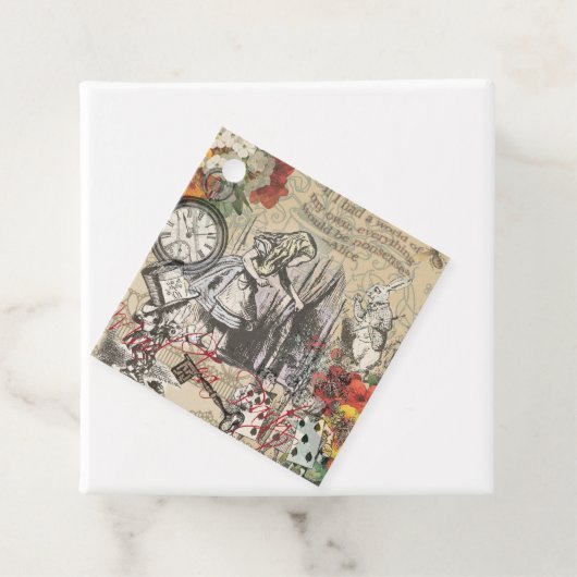 アリスインワンダーランドカーテンクラシックアート フェイバータグ (インサイチュ)