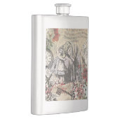 アリスインワンダーランドカーテンクラシックアート フラスク (右)