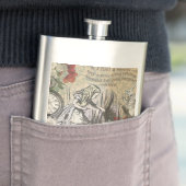 アリスインワンダーランドカーテンクラシックアート フラスク (インサイチュ)