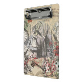 アリスインワンダーランドカーテンクラシックアート ミニクリップボード (アングル2)