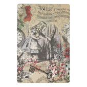 アリスインワンダーランドカーテンクラシックアート ミニクリップボード (裏面)