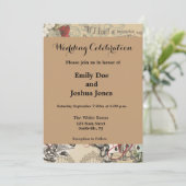 アリスインワンダーランドカーテンクラシックアート 招待状 (スタンド正面)