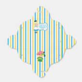 アリスインワンダーランドキッズティーパーティー誕生日 カスタム フェイバーボックス (折り畳みなし)