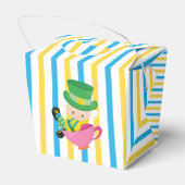 アリスインワンダーランドキッズティーパーティー誕生日 カスタム フェイバーボックス (裏面サイド)