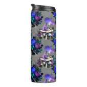 アリスインワンダーランドキャタピラー喫煙フラワーズ タンブラー (回転右)