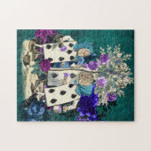 アリスインワンダーランドキャラクターズトランプ ジグソーパズル (横)