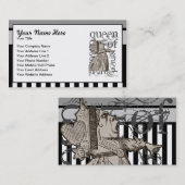 アリスインワンダーランドクイーンオブハートグランジズ 名刺 (正面/裏面)