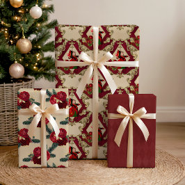 アリスインワンダーランドクイーンオブハートホリデイ ラッピングペーパーシート