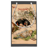 アリスインワンダーランドクラシックイラストレーション スモールペーパーバッグ (裏面)