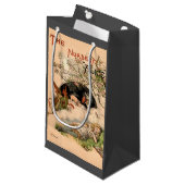 アリスインワンダーランドクラシックイラストレーション スモールペーパーバッグ (正面アングル)