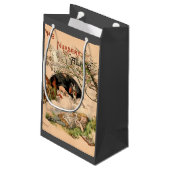 アリスインワンダーランドクラシックイラストレーション スモールペーパーバッグ (裏面アングル)