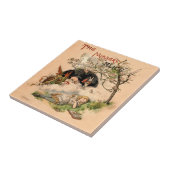 アリスインワンダーランドクラシックイラストレーション タイル (側面)