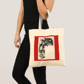 アリスインワンダーランドコットントート トートバッグ (正面(商品))