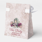 アリスインワンダーランドザ不機嫌ハッターティーパーティー フェイバーボックス (裏面サイド)