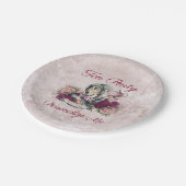 アリスインワンダーランドザ不機嫌ハッターティーパーティー ペーパープレート (アングル)