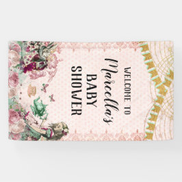 アリスインワンダーランドシャワー赤面&ミント 横断幕