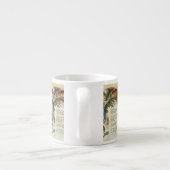 アリスインワンダーランドチェシャーキャット不機嫌 エスプレッソカップ (裏面)