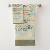 アリスインワンダーランドチェシャーキャット不機嫌 バスタオルセット (インサイチュ)