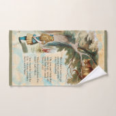 アリスインワンダーランドチェシャーキャット不機嫌 バスタオルセット (ハンドタオル)