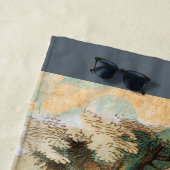 アリスインワンダーランドチェシャーキャット不機嫌 ビーチタオル (インサイチュ)