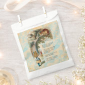 アリスインワンダーランドチェシャーキャット不機嫌 フェイバーバッグ (クリップ留めされた状態)