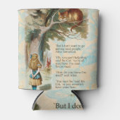 アリスインワンダーランドチェシャーキャット不機嫌 缶クーラー (正面)