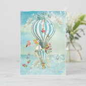 アリスインワンダーランドティーアット4:00パーティの招待状 招待状 (スタンド正面)