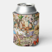 アリスインワンダーランドティーパーティーキャラクター 缶クーラー (缶裏面)