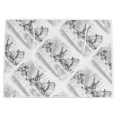 アリスインワンダーランドティーパーティー抱き枕 ラージペーパーバッグ (正面)