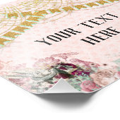 アリスインワンダーランドティー赤面&ミント フォトプリント            (角)