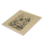 アリスインワンダーランドトランプズアート タイル (側面)