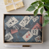 アリスインワンダーランドトランプヴィンテージ鍵 薄葉紙 (ギフト)