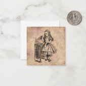 アリスインワンダーランドドリンクミーボトル ノートカード (正面/裏面インサイチュ)